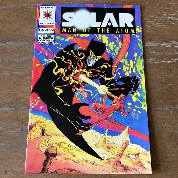 Original Solar Man of the Atom Valiant Comic Book - Picture 1 of 8